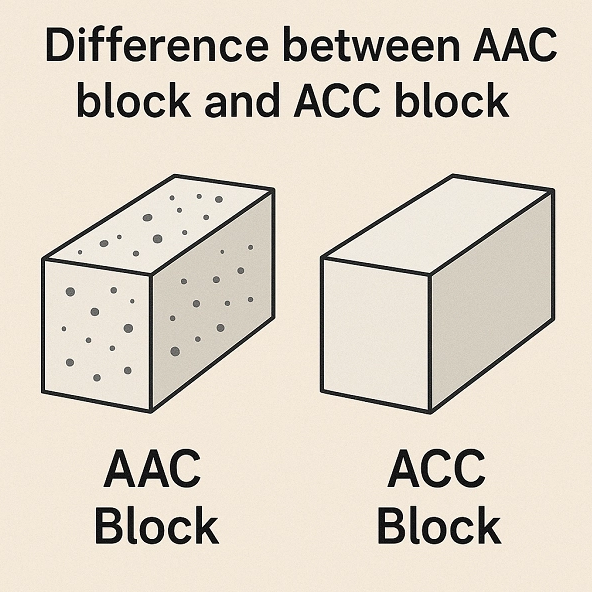 ¿Cuál es la diferencia entre el bloque AAC y el bloque ACC?