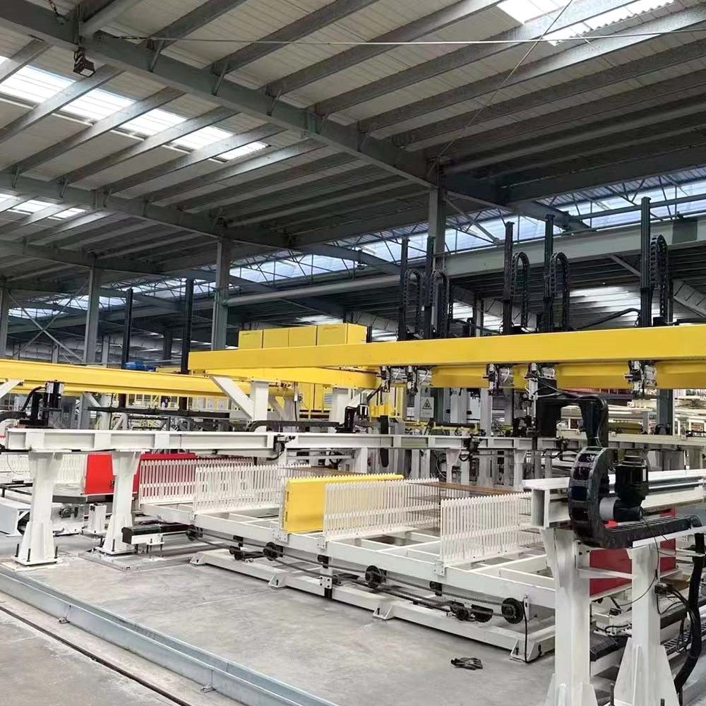 Sistema de fabricación de malla de acero de red automática