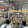 Sistema de fabricación de malla de acero de red automática