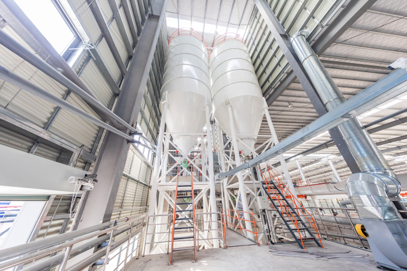 Silo de almacenamiento de almacenamiento de polvo de acero de acero inoxidable para la construcción de la casa
