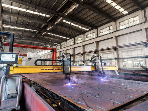 Máquina de corte de plasma de precisión CNC