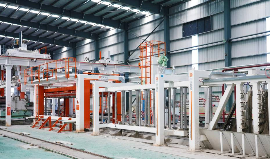 Teeyer Intelligent Build una planta de Super AAC con una capacidad anual de 1,000,000 m&sup3;