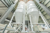 Silos de material de polvo
