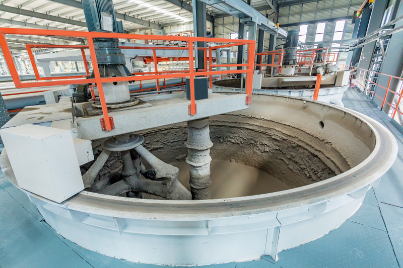 CE High Durabilidad Máquina de mezcla de cemento automático completo