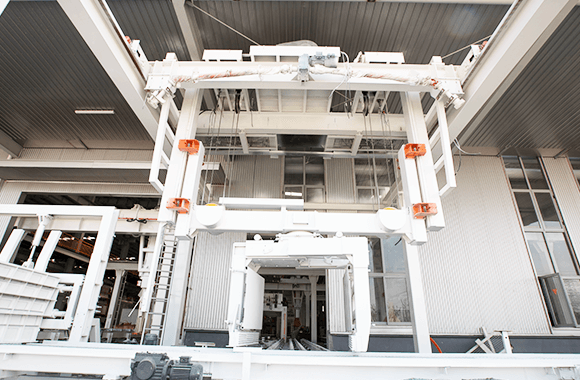 Máquina de panel AAC antisísmica